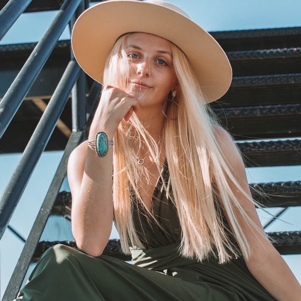 Multi wrap green dress one size. Wear many ways.